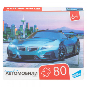 ПАЗЛЫ 80 ЭЛЕМЕНТОВ "АВТОМОБИЛИ"