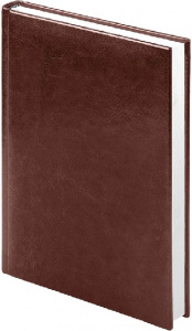 ЕЖЕДНЕВНИК A5 LAMARK СИГМА КОРИЧНЕВЫЙ