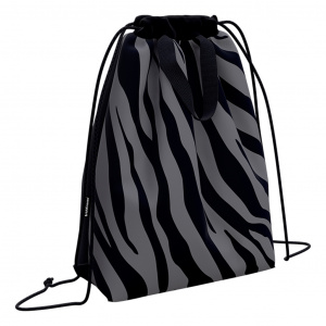 СУМКА ДЛЯ СМЕННОЙ ОБУВИ "GREY ZEBRA" 36,5*44СМ