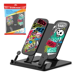 ПОДСТАВКА ДЛЯ КНИГ ПЛАСТИКОВАЯ "SCOOTER MASTER" ЧЕРНАЯ 23,5*19СМ
