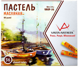МЕЛКИ ПАСТЕЛЬ МАСЛЯНАЯ VISTA-ARTISTA СТУДИЯ 36ЦВ