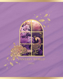 ТЕТРАДЬ 48Л КЛЕТКА "FANTASY WORLD"