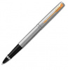 РУЧКА ПОДАРОЧНАЯ РОЛЛЕР ЧЕРНАЯ PARKER "JOTTER CORE" T691 STAINLESS STEEL GT ЦВЕТ КОРПУСА СЕРЕБРО В КАРТОННОМ ФУТЛЯРЕ
