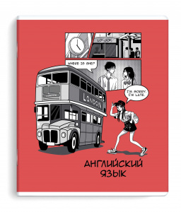 ТЕТРАДЬ ТЕМАТИЧЕСКАЯ 48 ЛИСТОВ АНИМЕ АНГЛИЙСКИЙ ЯЗЫК