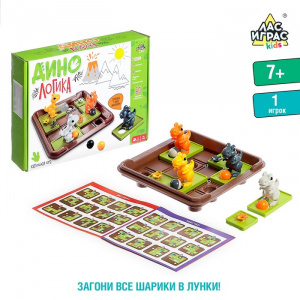 ИГРА НАСТОЛЬНАЯ "ДИНО ЛОГИКА" 7+