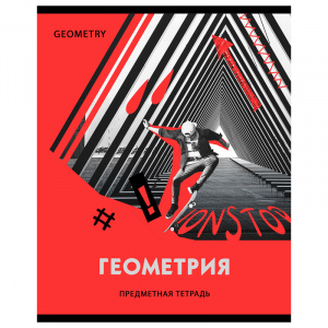 ТЕТРАДЬ 40Л КЛЕТКА "NEON. ГЕОМЕТРИЯ"