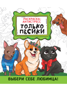 КНИГА ПРОФ-ПРЕСС. РАСКРАСКА-АНТИСТРЕСС