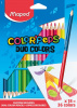 КАРАНДАШИ ЦВЕТНЫЕ ДВУСТОРОННИЕ "COLOR'PEPS" 36 ЦВ  