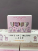ЛЕНТА КЛЕЙКАЯ ДЕКОРАТИВНАЯ "LOVE AND HAPPY" PINK 15ММх2М 4Ш/У