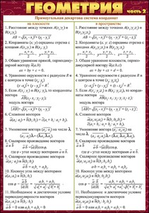 КАРТОЧКИ ОБУЧАЮЩИЕ А5 "ГЕОМЕТРИЯ ЧАСТЬ 2"