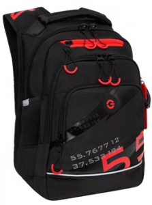 РЮКЗАК ШКОЛЬНЫЙ GRIZZLY RB-450-2 40*25*22СМ