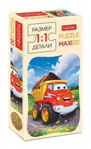 ПАЗЛЫ 20 ЭЛЕМЕНТОВ МАКСИ "ГРУЗОВИЧОК"
