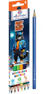 КАРАНДАШИ ЦВЕТНЫЕ "BEST OF THE BEST" 6 ЦВ