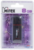 КАРТА ПАМЯТИ MIREX 8Gb "KNIGHT BLACK" ЧЕРНАЯ