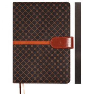 ЗАПИСНАЯ КНИГА NOTEBOOK deVENTE А5 CHELSEA 160СТР КОРИЧНЕВАЯ