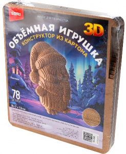 СБОРНАЯ МОДЕЛЬ ОБЪЕМНАЯ ИГРУШКА "ПИНГВИН"