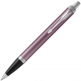 РУЧКА ПОДАРОЧНАЯ ШАРИКОВАЯ СИНЯЯ "PARKER IM LIGHT PURPLE CT" ЦВЕТ КОРПУСА ПУРПУРНЫЙ