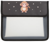 ПАПКА ДЛЯ ТЕТРАДЕЙ С КЛАПАНОМ НА ЛИПУЧКЕ А5 "GLOOMY MONKEY" 24*20*7СМ