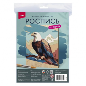 РОСПИСЬ ПО ДЕРЕВУ "ГОРНЫЙ ОРЕЛ"