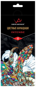 КАРАНДАШИ ПРОФЕССИОНАЛЬНЫЕ 12ЦВ "ИНТЕНСИВНЫЕ" 
