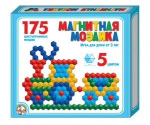 МОЗАИКА МАГНИТНАЯ ШЕСТИГРАННАЯ 175 ЭЛ