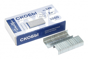 СКОБЫ  24/6  1000Ш/У ГЛОБУС
