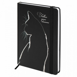 ЕЖЕДНЕВНИК А5 160Л BLACK CAT