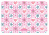ПОКРЫТИЕ НА СТОЛ "PINK FLOWERS" 29,7*21 СМ