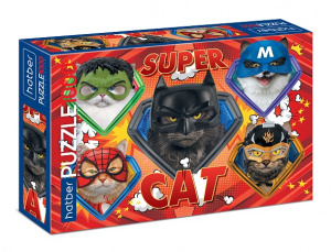 ПАЗЛЫ 1000 ЭЛЕМЕНТОВ "SUPERCAT"