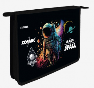ПАПКА ДЛЯ ТЕТРАДЕЙ НА МОЛНИИ А4 "COSMIC" КАРТОН 33,7*24,3*5СМ