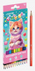 КАРАНДАШИ ЦВЕТНЫЕ "CANDY CAT" 12 ЦВ