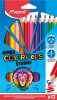 КАРАНДАШИ 12ЦВ "MAPED" "COLOR'PEPS JUMBO STRONG" ПЛАСТИКОВЫЙ КОРПУС