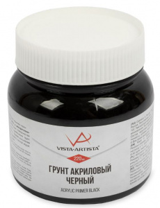 ГРУНТ АКРИЛОВЫЙ ЧЕРНЫЙ 220МЛ