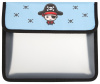 ПАПКА ДЛЯ ТЕТРАДЕЙ С КЛАПАНОМ НА ЛИПУЧКЕ А5 "CUTE PIRATE" 24*20*7СМ