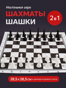 ИГРА ШАШКИ И ШАХМАТЫ В ПАКЕТЕ