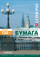 БУМАГА ДЛЯ ЛАЗЕРНОЙ ПЕЧАТИ А4 LOMOND МАТОВАЯ ДВУСТОРОННЯЯ 130Г/М² 250 ЛИСТОВ