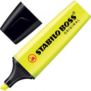 МАРКЕР ВЫДЕЛИТЕЛЬ STABILO BOSS ORIGINAL ЖЕЛТЫЙ