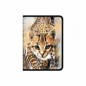 ПАПКА НА МОЛНИИ ДЛЯ ДОКУМЕНТОВ И ТЕТРАДЕЙ А4 "WILD CAT" 