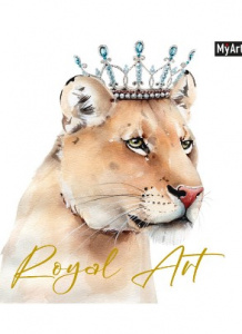 СКЕТЧБУК А5 40Л ROYAL ART ЛЬВИЦА