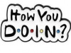 ЗНАЧОК МЕТАЛЛИЧЕСКИЙ "HOW YOU DOIN"