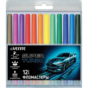 ФЛОМАСТЕРЫ "СУПЕР ТУРБО" 12ЦВ  