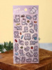 НАКЛЕЙКИ "LOVELY AND CUTE CATS PURPLE" 20,5*9,3*0,1