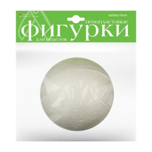 ФИГУРЫ ИЗ ПЕНОПЛАСТА "ШАРЫ" D=100ММ 1ШТ