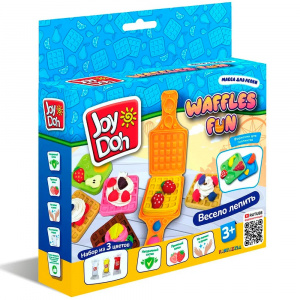 НАБОР ДЛЯ ТВОРЧЕСТВА "WAFFLES FUN - ВАФЛИ"