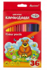 КАРАНДАШИ ЦВЕТНЫЕ "ГАММА. МУЛЬТИКИ" 36 ЦВ