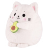 ИГРУШКА МЯГКАЯ "КОТИК С АВОКАДО" 35СМ