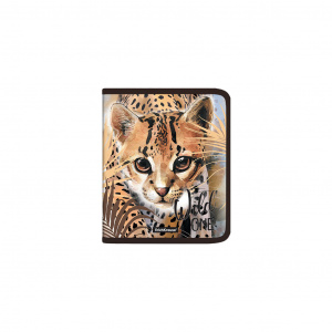 ПАПКА НА МОЛНИИ ДЛЯ ДОКУМЕНТОВ И ТЕТРАДЕЙ А5+ "WILD CAT" 