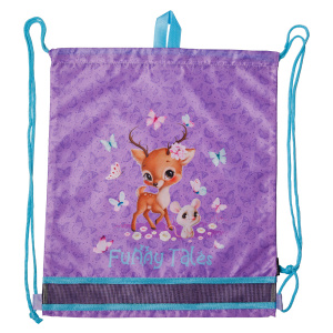 СУМКА ДЛЯ СМЕННОЙ ОБУВИ "ЗАБАВНЫЕ ИСТОРИИ" 40*47СМ