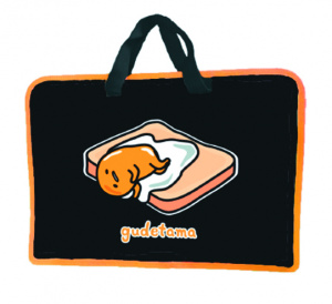 ПАПКА ПОРТФЕЛЬ НА МОЛНИИ ПЛАСТИК А4 "GUDETAMA" 34*24,5*7,5СМ