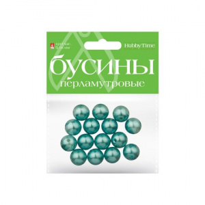 БУСИНЫ HOBBY TIME ПЕРЛАМУТРОВЫЕ 16ММ